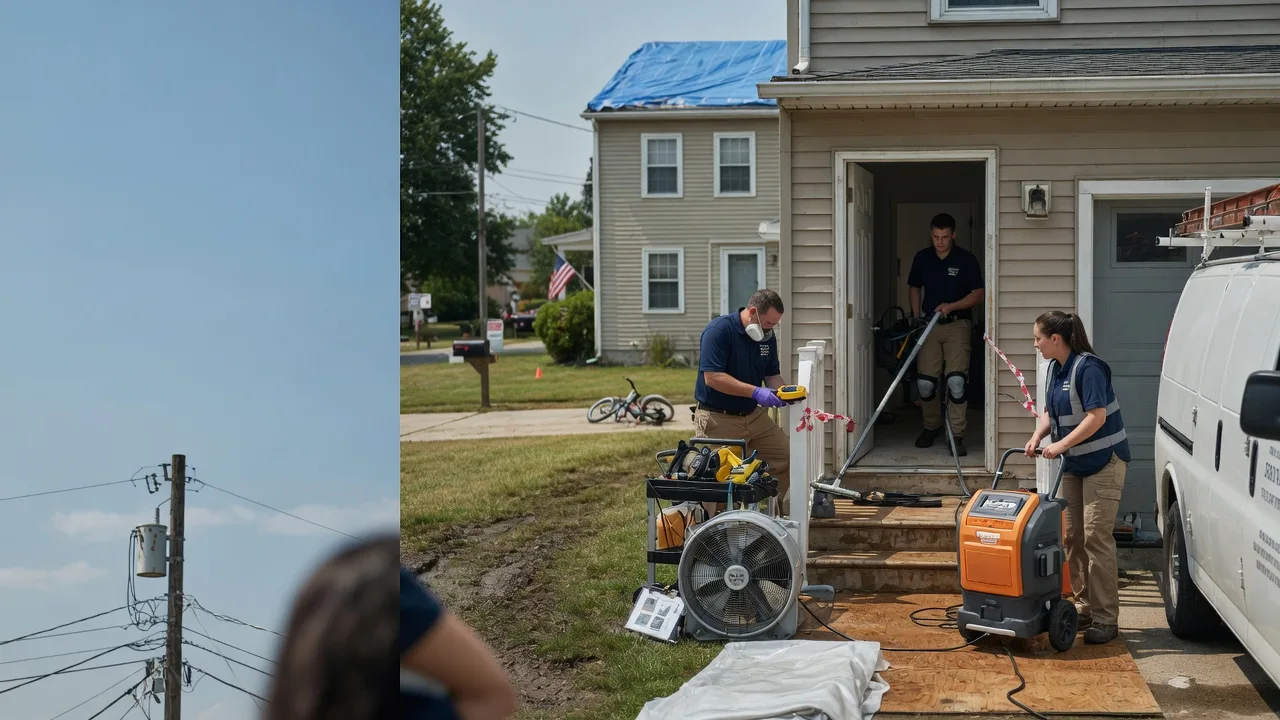 Water Damage Repair in Corsica, SD near me